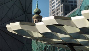 The hexagonal or honeycomb lattice has a great inherent structural strength.